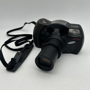 Samsung ECX1 Panorama Design By FA Porsche 35mm‎ Camera 38-140 w/Strap Batteries